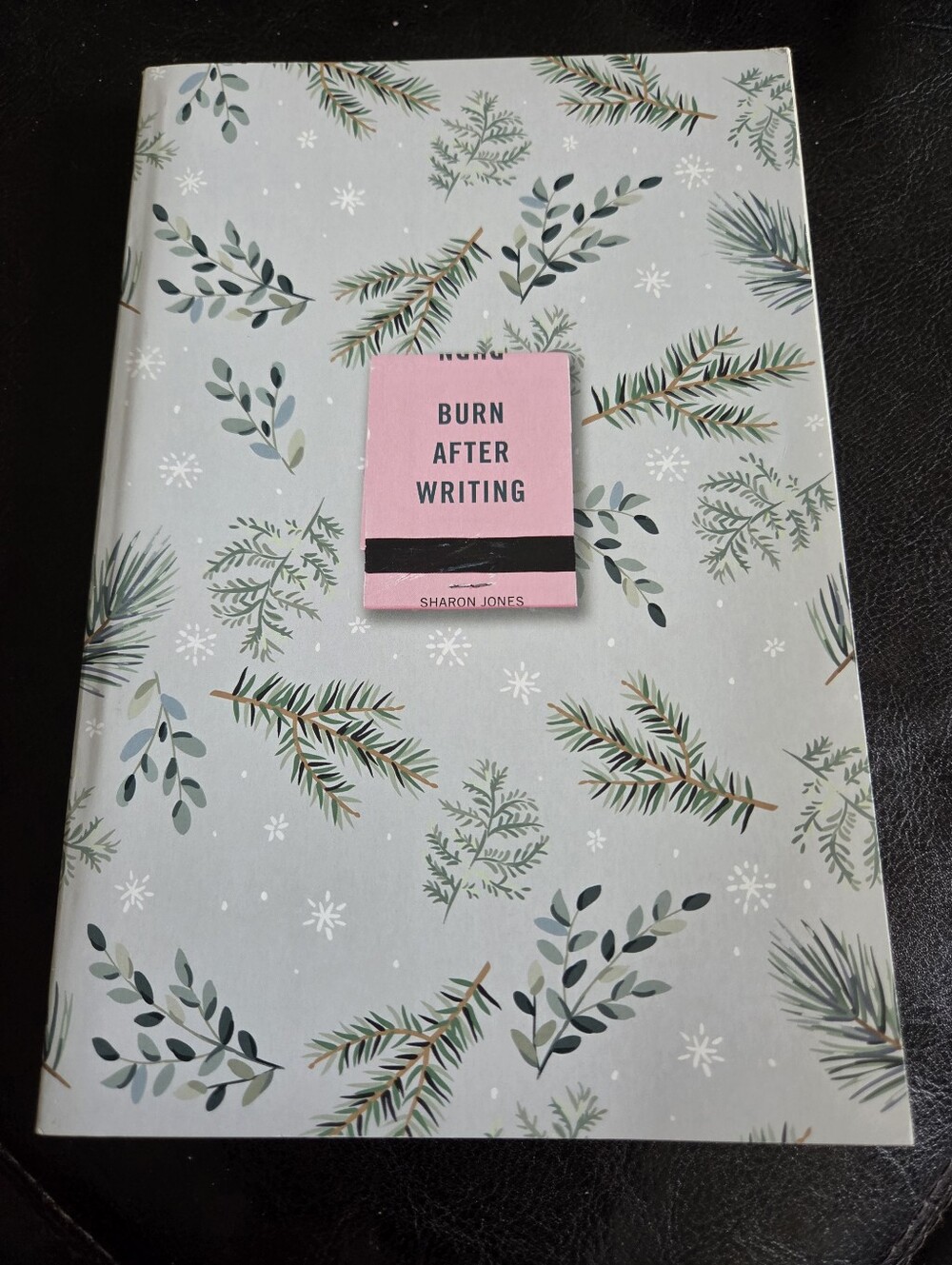 BURN AFTER WRITING JOURNAL — SHARON JONES 📖✨